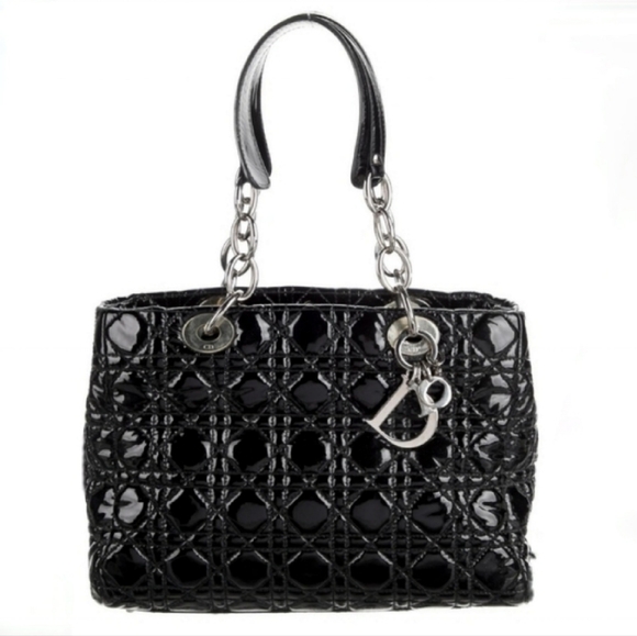 DIOR Patent Leather Tote - Picture 2 of 12